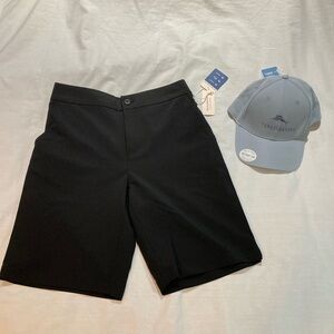 Tommy Bahama Everyday Active Shorts + Hat, Women’s size small, NWT!
